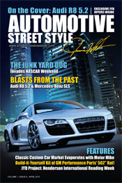 Automotive Street Style Magazine online April 2010